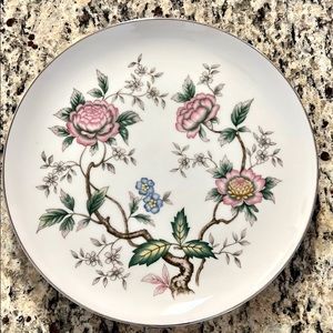 Halsey Fine China Collective Plate Chantilly Floral 10.25" Round